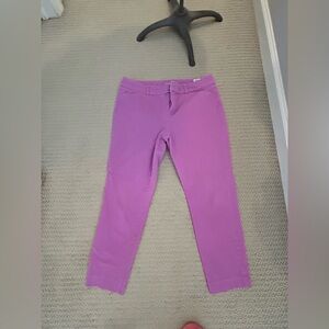 Old Navy Pixie Ankle Pants in Lavender
